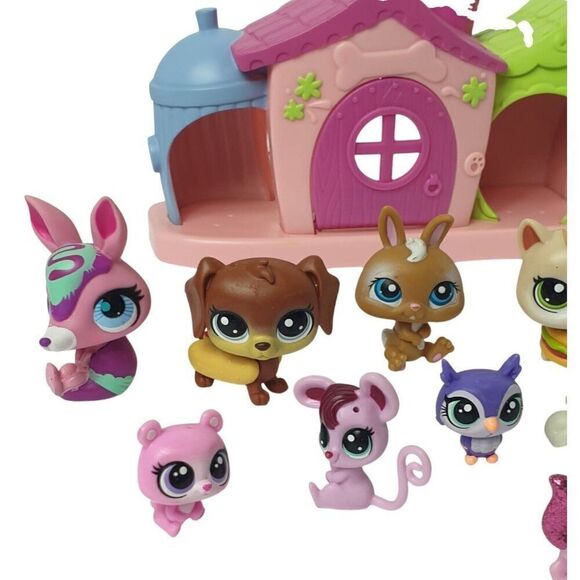 Littlest Pet Shop Toy Set With 12 Animal Figures & House Playset - Picture 4 of 8